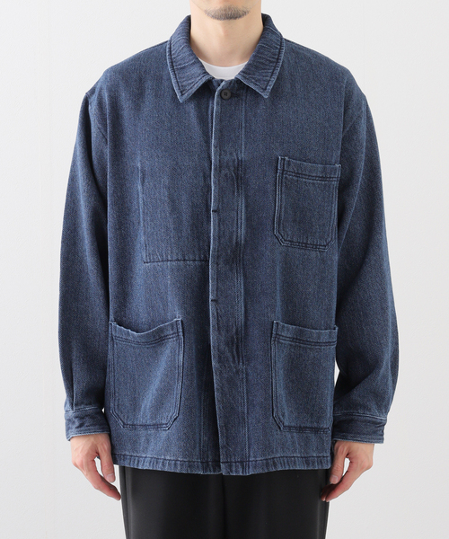 EDIFICE デニムジャケット gジャン tatamass VESTE DE TRAVAIL メンズ