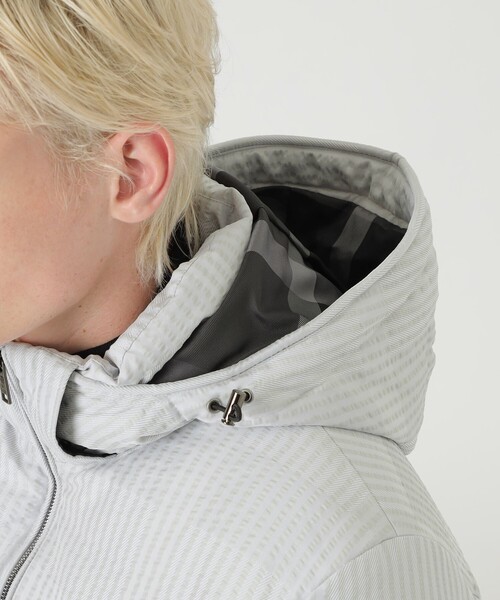 ブラックレーベルクレストブリッジ新品ライトグレー ビッグウェーブダウン LL DOWN JACKETS｜BLACK LABEL CRESTBRIDGE(ブラックレーベル