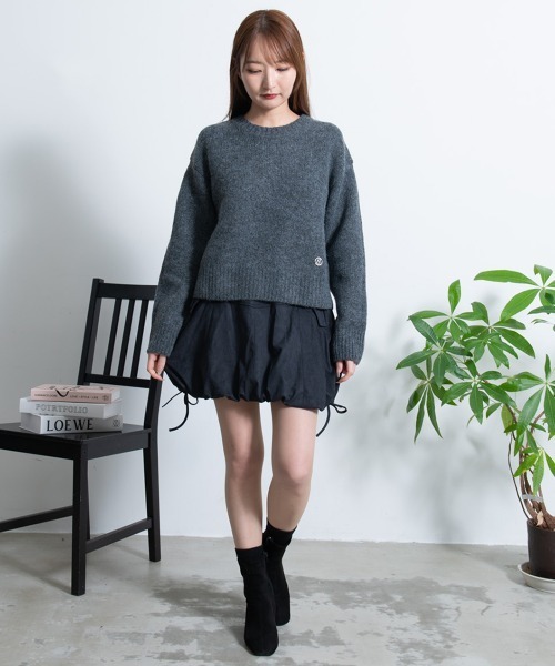 ニット セーター KIRSH COLLECTION ROUND NECK KNIT コレクション ラウンドネック ニット レディース ニット セーター KIRSH COLLECTION ROUND NECK KNIT