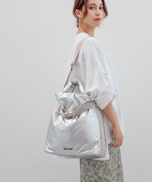 OUTDOOR PRODUCTS トートバッグ 「HEREIAM」OUTDOOR(アウトドア