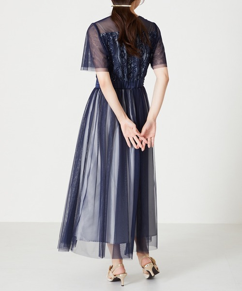 【新品】Abahouse Devinette シフォン ドレス チュニック F 新品】Abahouse Devinette シフォン ドレス チュニック F 【公式通販】