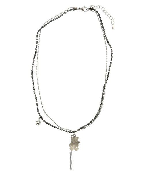KONVINI（コンビニ） ネックレス 「Ammi majus」ミニベアチェーン