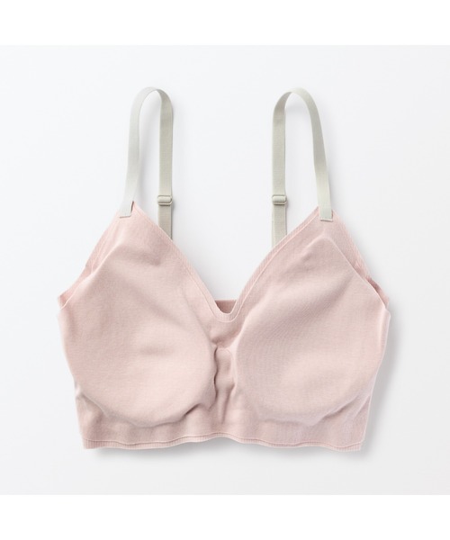 無印良品（MUJI） ノンワイヤーブラ ブラジャー 婦人 肌あたりが