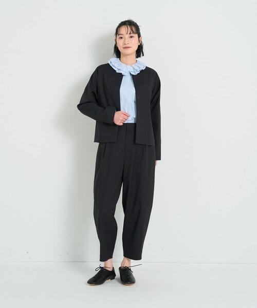 コンジェペイエ　スタンドカラージャケット conges payes ADIEU TRISTESSE ジャケット ノーカラージャケット