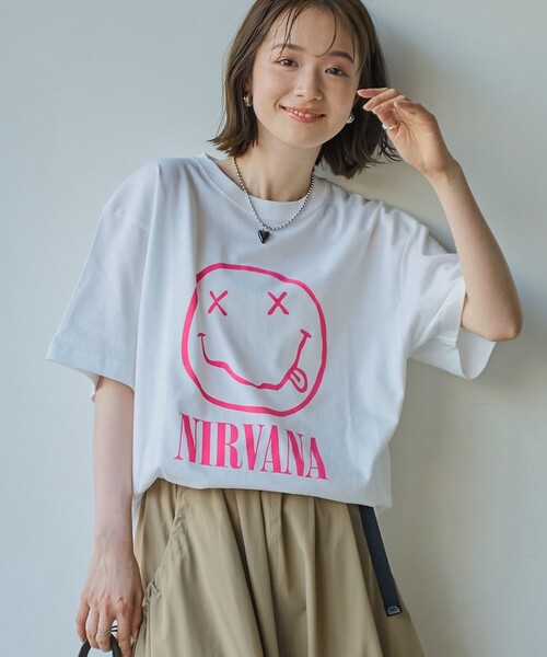 NIRVANA（MAMMUT） tシャツ 「RS別注」NIRVANA H/S-T レディース