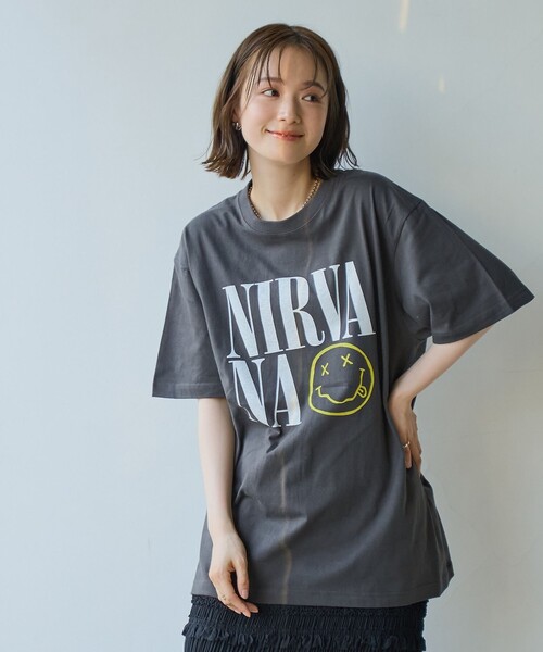 ニルバーナ　Tシャツ　M Nirvana Tシャツ In Utero ニルバーナ ニルヴァーナ バンドT