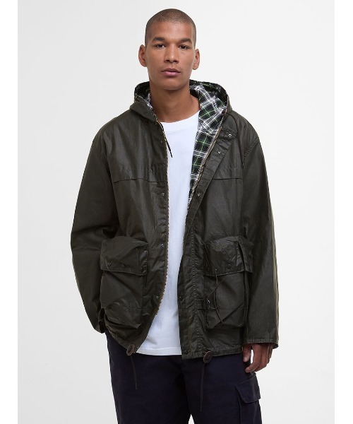 P*J様 Barbour ブラック DURHAM 34インチ Barbour ブルゾン アウター Heritage + / ヘリテージ プラス