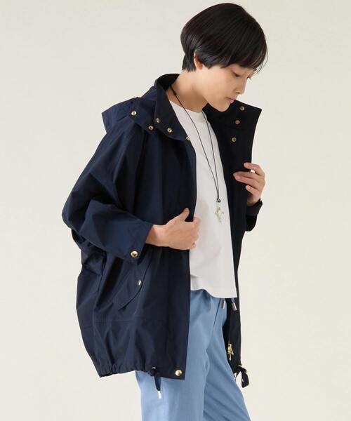 ジャケット・アウター WOOLRICH ANORAK Men's Arctic Anorak in Ramar Cloth with Detachable Fur blue