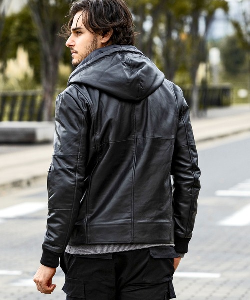 AKM レザージャケット AKM Contemporary（エイケイエムコンテンポラリー） 革ジャン