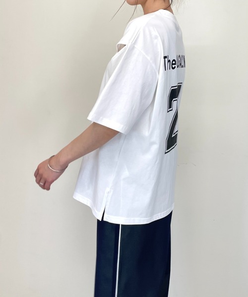 「TEVALT」 「TEVALT」半袖カットソー 38 カーキ レディース_画像8