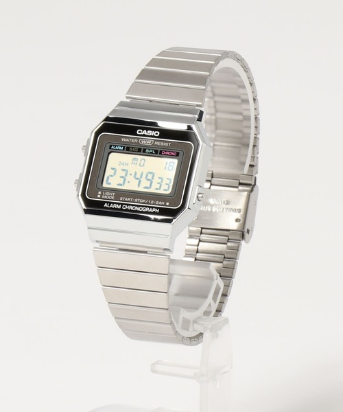 チープカシオ 腕時計 「RS」「CASIO」メタルデジタルクラシック レディースの画像