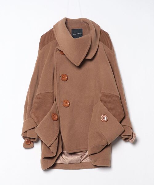 mercibeaucoup,（メルシーボークー） コート 1 ブラウン レディース