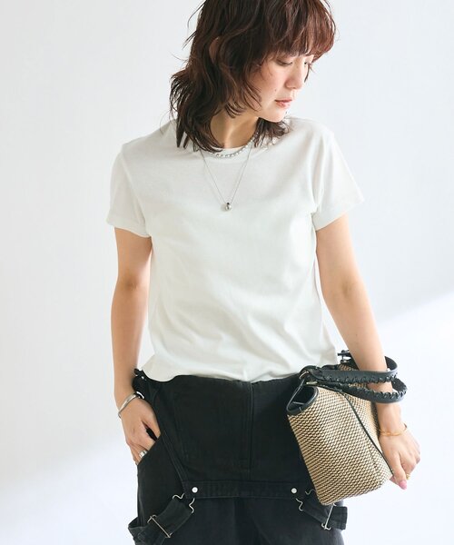 tシャツ 「MONN.:.(モン)」シンプルTee レディース RIVE DROITE tシャツ 「MONN.:.(モン)」シンプルTee レディース