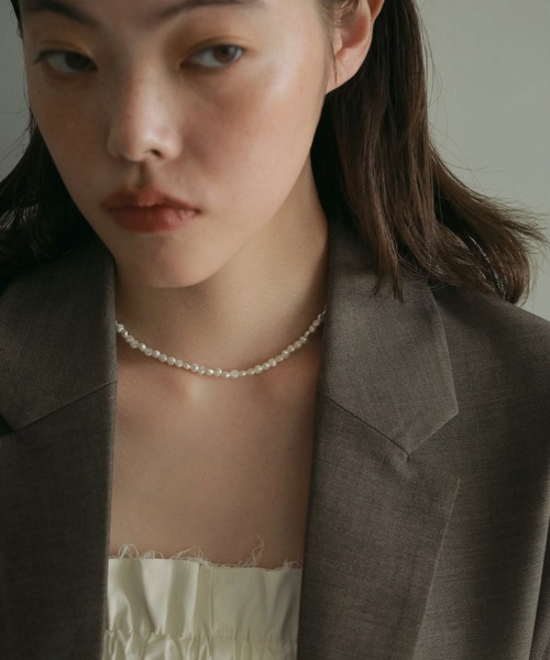 anuke ネックレス Mini Pearl Necklace レディース : ZOZOTOWN