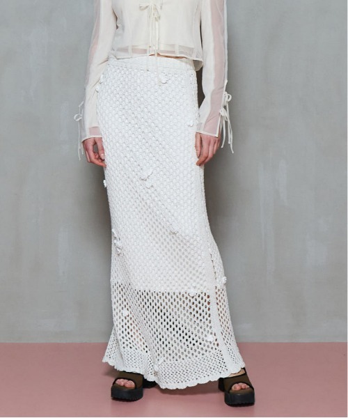 MAISON SPECIAL（メゾンスペシャル） スカート Motif Skirt/モチーフ