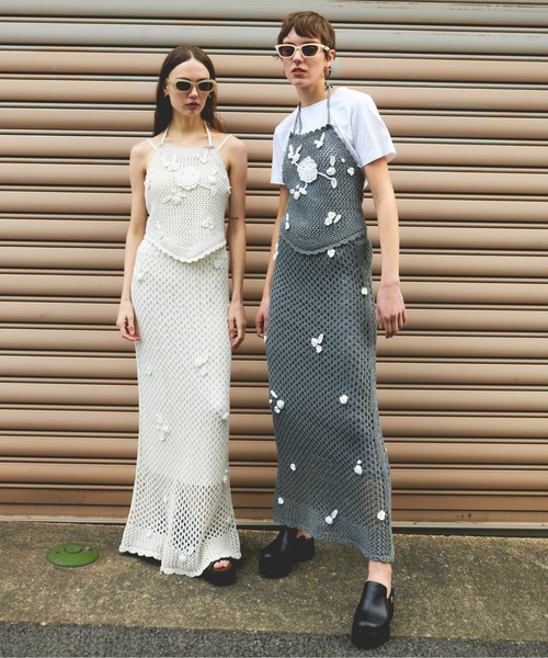 MAISON SPECIAL（メゾンスペシャル） スカート Motif Skirt/モチーフ