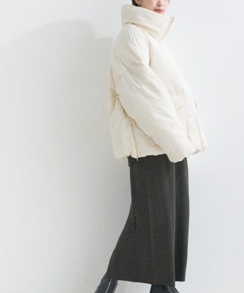 「terrace」 ブルゾン MEDIUM オフホワイト レディース_画像9