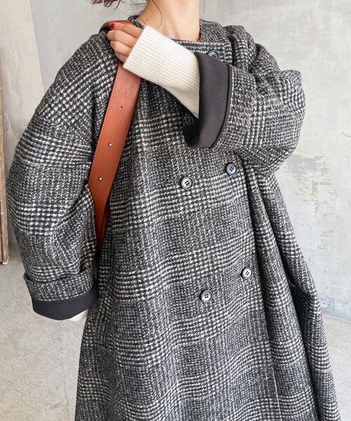 Holly⭐︎Spick and Span ブラウン スタンドカラーコート YouTube連動】25AW アウターカタログ｜今シーズン要チェックのアウター