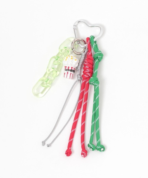 ポップコーンチャーム　6個入り ポップコーン】シャカシャカキーホルダー | happystand