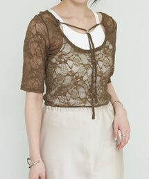 SHENERY レーストップス SHENERY tシャツ 「2WAY仕様」2WAYレーストップス レディース