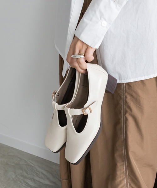 A de Vivre パンプス レディース A de Vivre パンプス Tストラップパンプス : ZOZOTOWN Yahoo!店