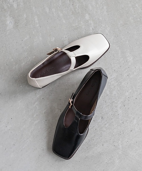Ade V ivre ストラップ付きパンプス A de Vivre パンプス Tストラップパンプス : ZOZOTOWN Yahoo!店