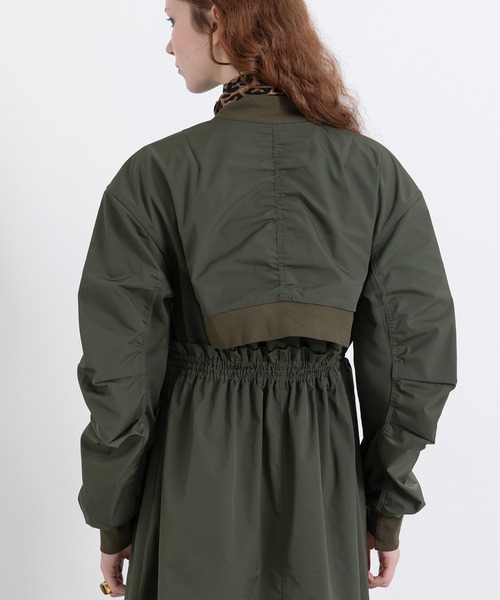 AULA AILA（アウラ アイラ） ワンピース ミリタリーバルーンワンピース