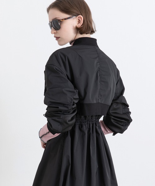 AULA AILA（アウラ アイラ） ワンピース ミリタリーバルーンワンピース