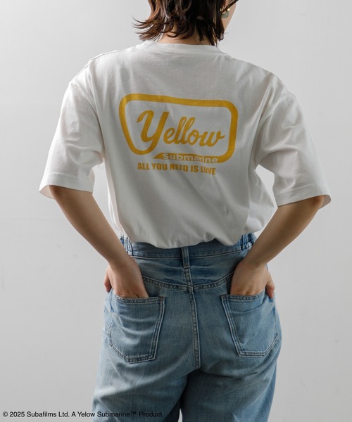 tシャツ 「MEN ， WOMEN」CAPSULE-T The Beatles YSM Back logo SS Tee レディース メンズ
