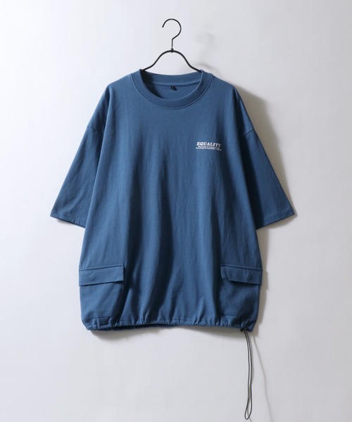 tシャツ Side pocket T-shirt　　サイドポケットTシャツ レディース SITRY tシャツ Side Pocket T-shirt/サイドポケット ドロー