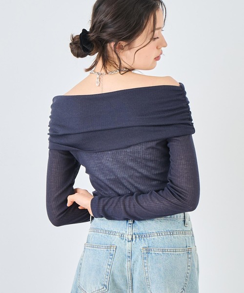ANAP（アナップ） tシャツ オフショルシアートップス レディース
