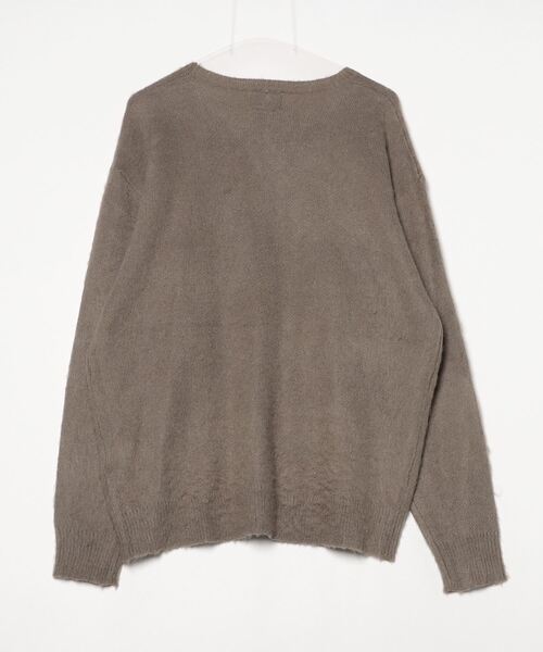 「MAGIC NUMBER」 長袖ニット L ベージュ メンズ_画像2