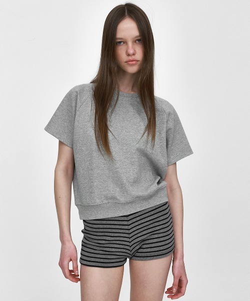 BLACKUP tシャツ 「B-BASIC」 エアスウェットラグランスウェット