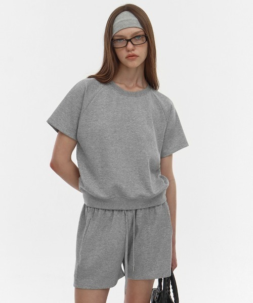 tシャツ 「B-BASIC」 エアスウェットラグランスウェットT レディース メンズ BLACKUP tシャツ 「B-BASIC」 エアスウェットラグランスウェット