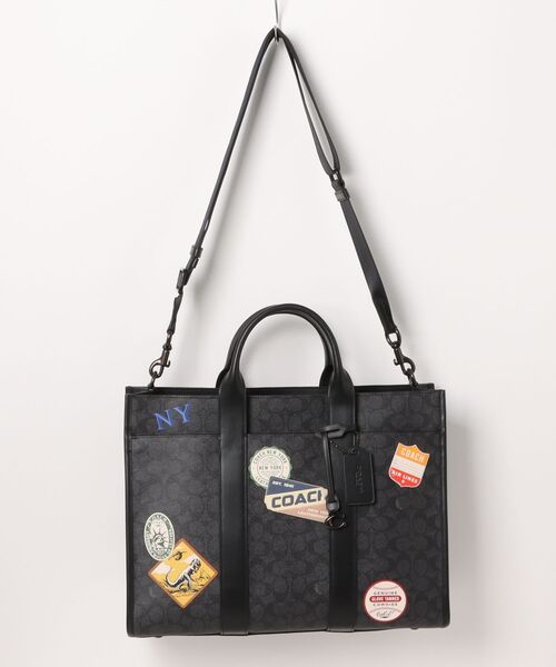 COACH トートバッグ ウェスリー トート・シグネチャー
