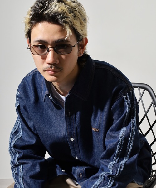 NERDY シャツ NYデニムシャツ メンズ レディース : ZOZOTOWN Yahoo!店