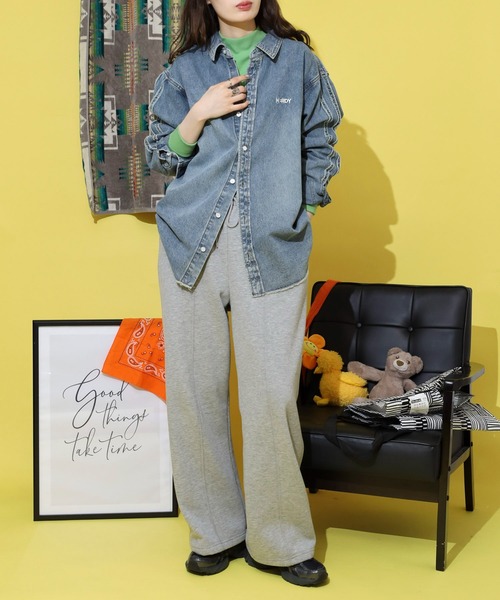 NERDY シャツ NYデニムシャツ メンズ レディース : ZOZOTOWN Yahoo!店