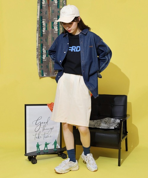 NERDY シャツ NYデニムシャツ メンズ レディース : ZOZOTOWN Yahoo!店