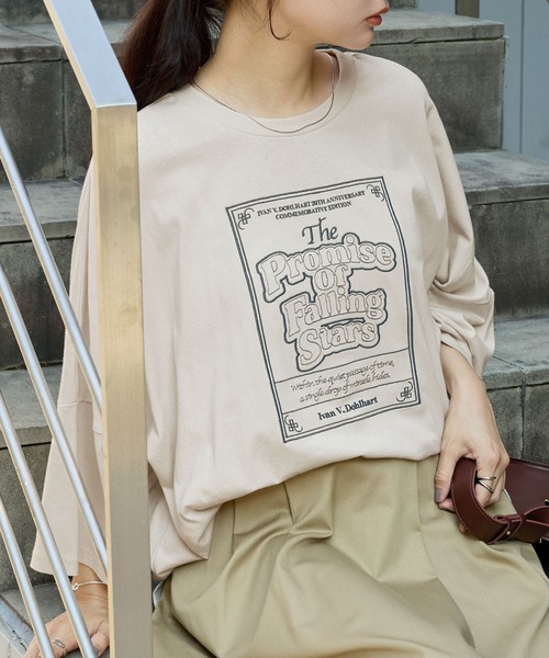 MONO-MART（モノマート） tシャツ 前後2WAY フロントデザイン/バック