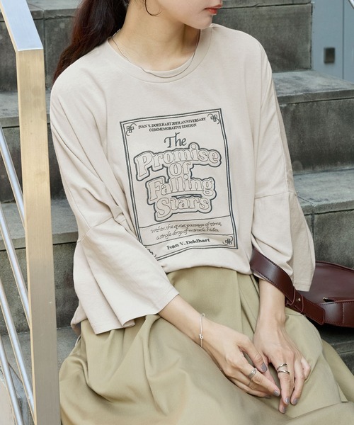 MONO-MART（モノマート） tシャツ 前後2WAY フロントデザイン/バック