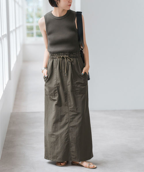 Spick and Span ファブリックコンビドレス ファブリックコンビドレス（ワンピース）｜Spick and Span