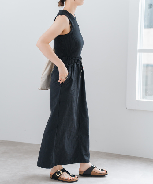 Spick＆Span ワンピース ファブリックコンビドレス : ZOZOTOWN