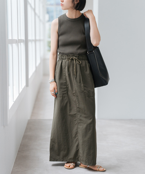 Spick and Span ファブリックコンビドレス ファブリックコンビドレス（ワンピース）｜Spick and Span