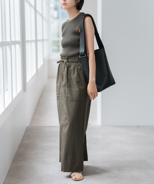 Spick and Span ファブリックコンビドレス ファブリックコンビドレス（ワンピース）｜Spick and Span