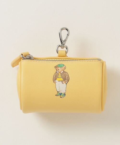 POLO RALPH LAUREN コインケース Polo ベア レザー シリンダー