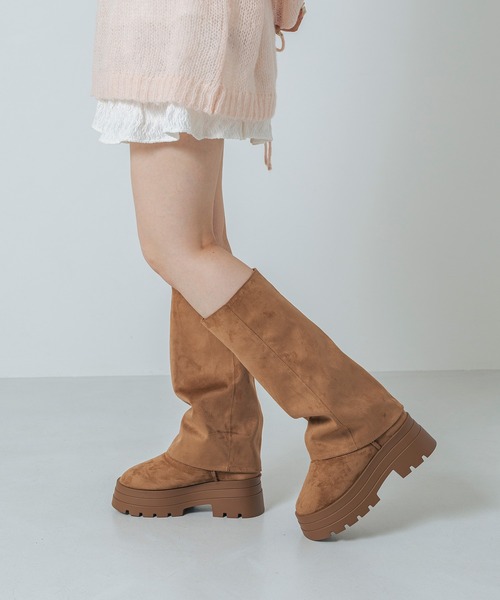 EVOL（イーボル） ブーツ 「S-LLサイズ展開・美脚効果あり」2WAY