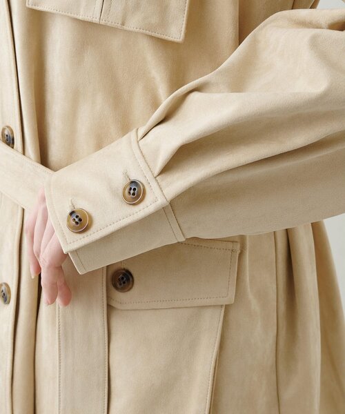 THE PAUSE 「THE PAUSE」 長袖シャツ FREE ベージュ レディース