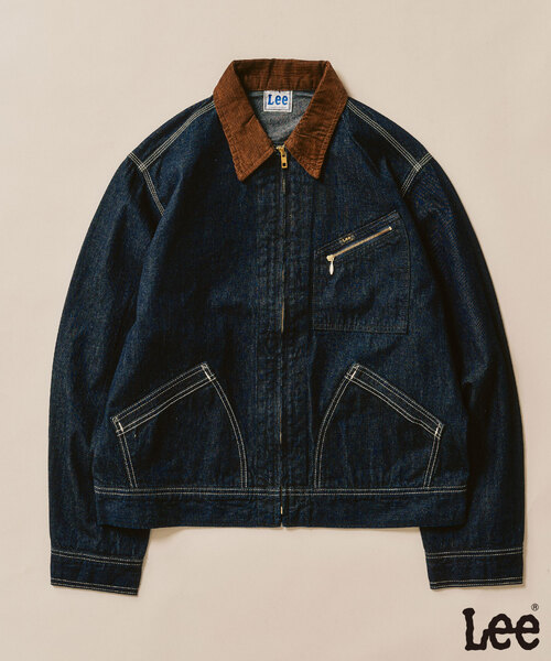 ボ*帳様 lee デニムジャケット　Gジャン Lee デニムジャケット gジャン 「Lee / リー」417別注 91-B