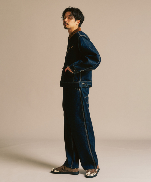 Lee x BE@RBRICK デニムジャケット Lサイズ Lee x BE@RBRICK Denim Jacket with Patches (Denim Blue) – CNCPTS