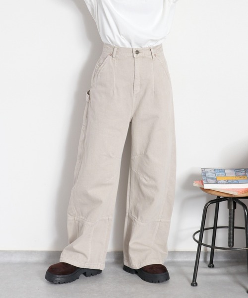 美品の通販 JESSE KAMM パッチワークぺインターパンツ レディース
